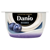 Danio luchtige kwark bosbes voorkant