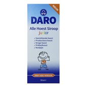 Daro alle hoest siroop Junior achterkant