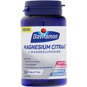 Davitamon magnesium citraat 60 stuks voorkant