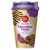 Douwe Egberts ice latte Douwe Egberts Ice Latte Chocolate Twist ijskoffie, 230 ml voorkant