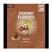 Douwe Egberts koffiecups mocca voorkant