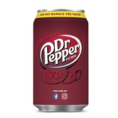 Dr Pepper blik 330 ml voorkant