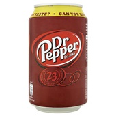 Dr Pepper Cola Blik 33 Cl voorkant