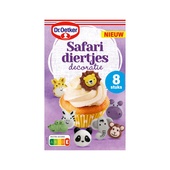 Dr. Oetker bakmixen safaridiertjes voorkant