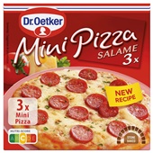 Dr. Oetker mini pizza salame voorkant