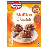 Dr. Oetker muffins chocolade voorkant