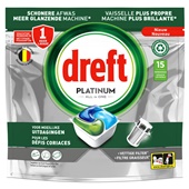 Dreft vaatwastabletten platinum original voorkant