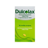 Dulcolax maagsapresistente tabletten voorkant