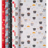 Duni cadeaupapier kerst achterkant