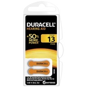 Duracell batterijen hoor 13 voorkant