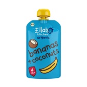 Ella's Kitchen Biologisch banaan kokosnoot voorkant