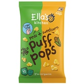 Ella's Kitchen biologische puff pops 4 stuks voorkant