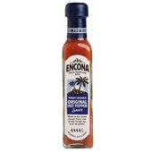 Encona West Indian original hot pepper sauce voorkant