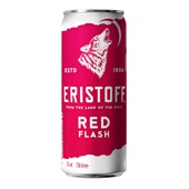 Eristoff vodka red flash voorkant