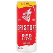 Eristoff wodka red flash voorkant