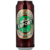 Export bier blik voorkant