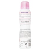 Fa Deospray Natural & Pure Rose achterkant