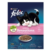 Felix kattenbrokken  junior sensations voorkant