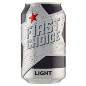 First Choice cola light blik voorkant