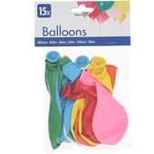 Folat ballonnen gekleurd voorkant