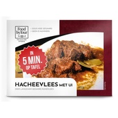 Food by Four hachee met ui voorkant