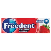 Freedent kauwgom strawberry voorkant