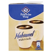 Friesche Vlag Koffiemelk Halvamel voorkant