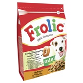 Frolic droog voor kleine volwassen honden voorkant