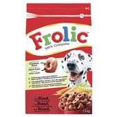 Frolic droog voor volwassen honden voorkant