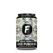 Frontaal double juice punch blond voorkant