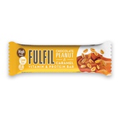 Fulfil proteinereep peanut& caramel voorkant