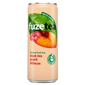 Fuze Tea peach hibiscus voorkant