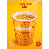 g'woon 1-kops soep kip voorkant