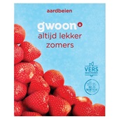 g'woon aardbeien diepvries