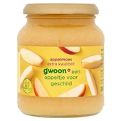 g'woon appelmoes extra voorkant