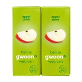 g'woon appelsap voorkant