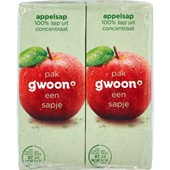 g'woon appelsap 10-pack voorkant