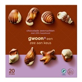 g'woon bonbon chocolade voorkant