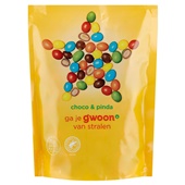 g'woon chocolade pinda's voorkant