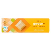 g'woon chocolade reep wit