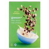 g'woon chocoschelpjes voorkant