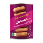g'woon cocktailworstjes