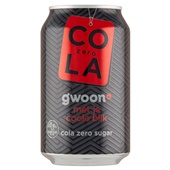 g'woon cola zero voorkant