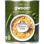 g'woon erwtensoep achterkant