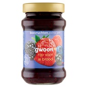 g'woon extra jam bosvruchten voorkant