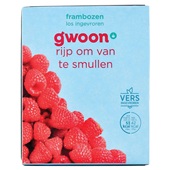 g'woon frambozen diepvries