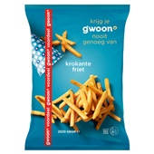 g'woon frites 2,5kg voorkant