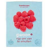 g'woon fruit frambozen voorkant