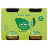 g'woon groene pesto 2 stuks
