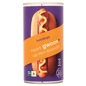 g'woon hotdogs voorkant